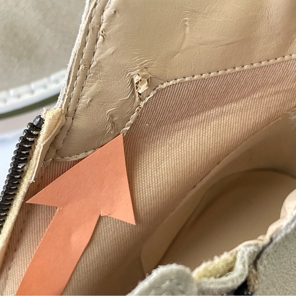 Matisse Jet Beige Zippered Platform Round Toe Comfy Suede Leather Ankle Booties - Picture 10 of 10